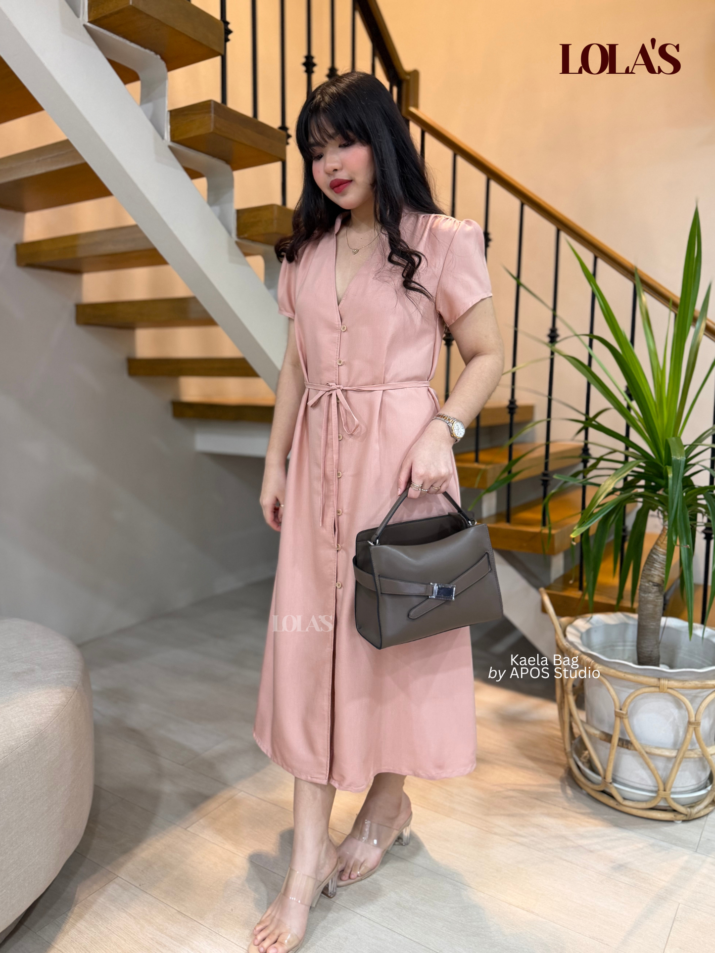 Kyle Dress (Peach)