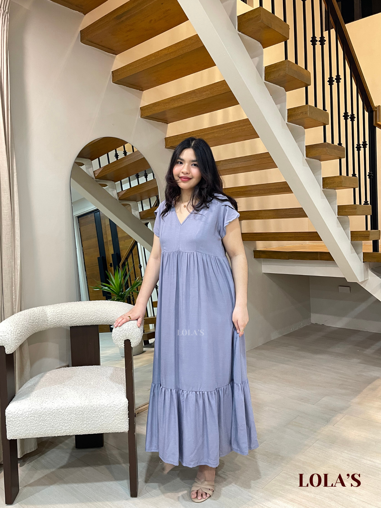 Jane Dress (Powder Blue)