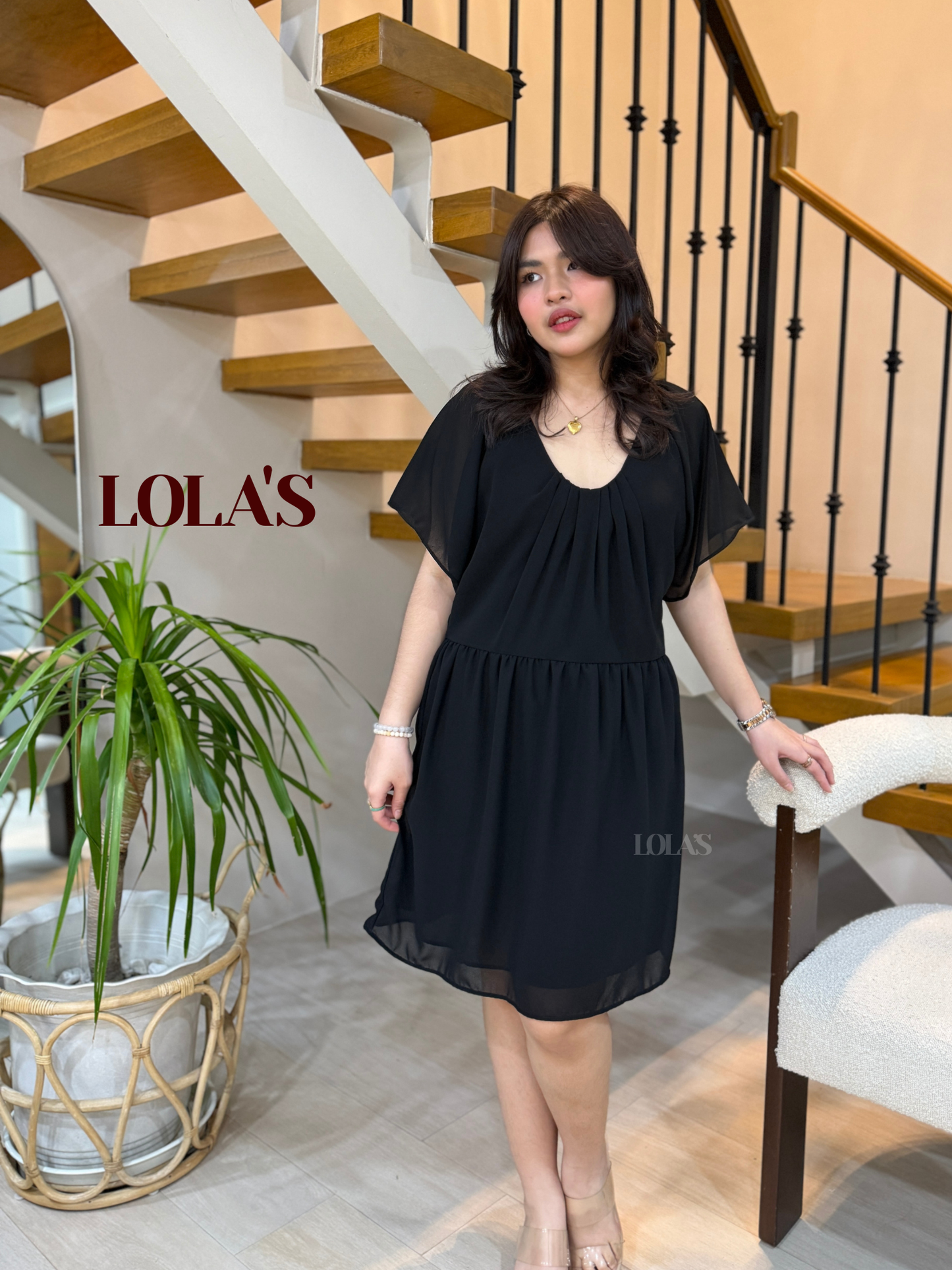 Nessa Dress (Black)