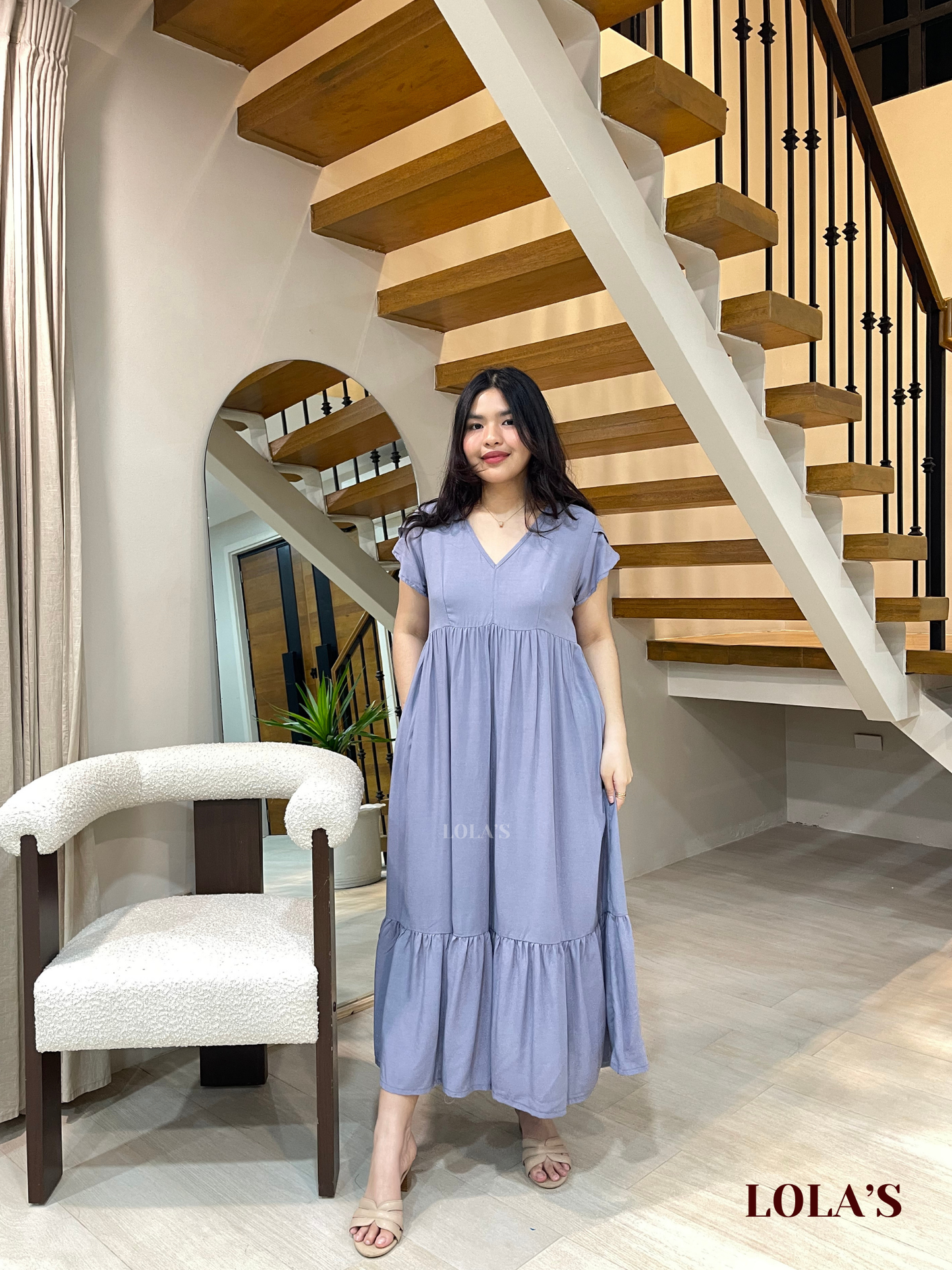 Jane Dress (Powder Blue)