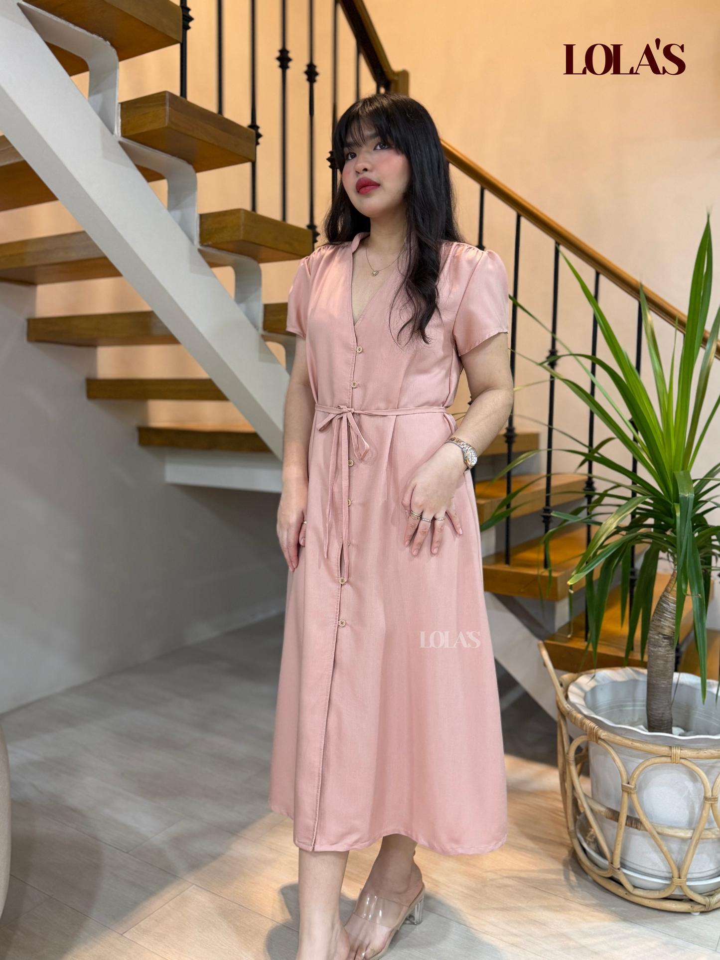 Kyle Dress (Peach)