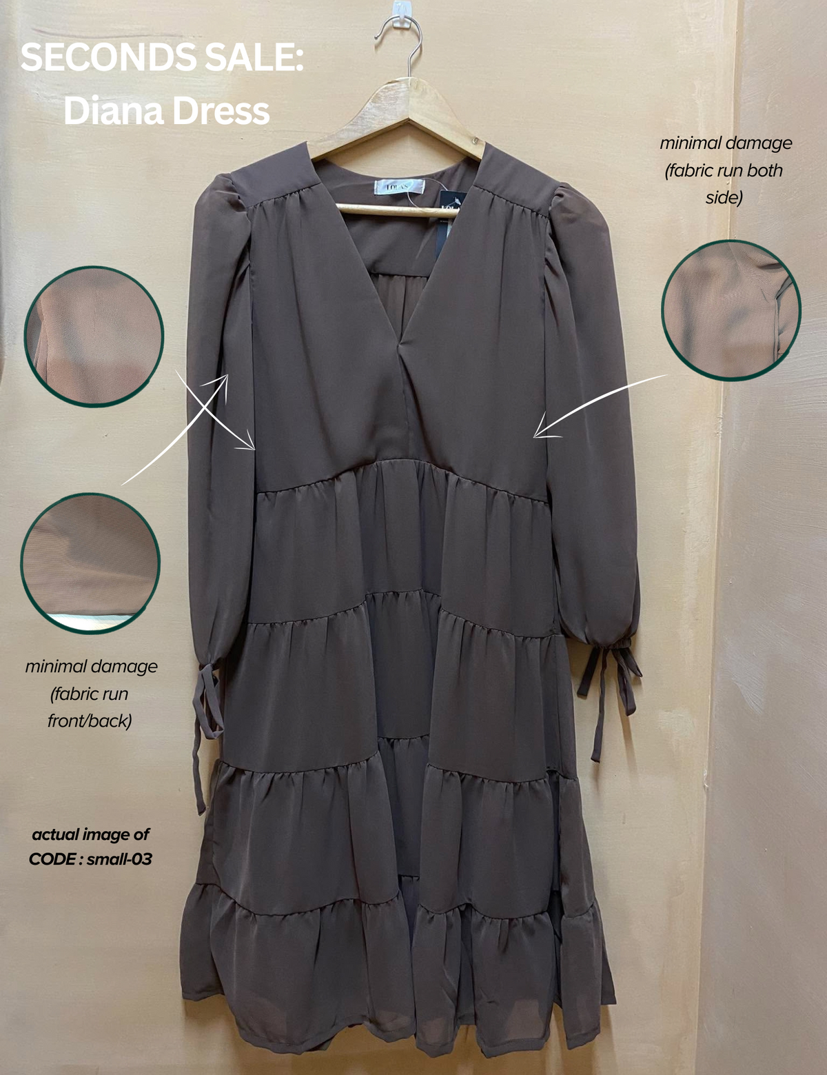 Diana Dress (Seconds Sale)