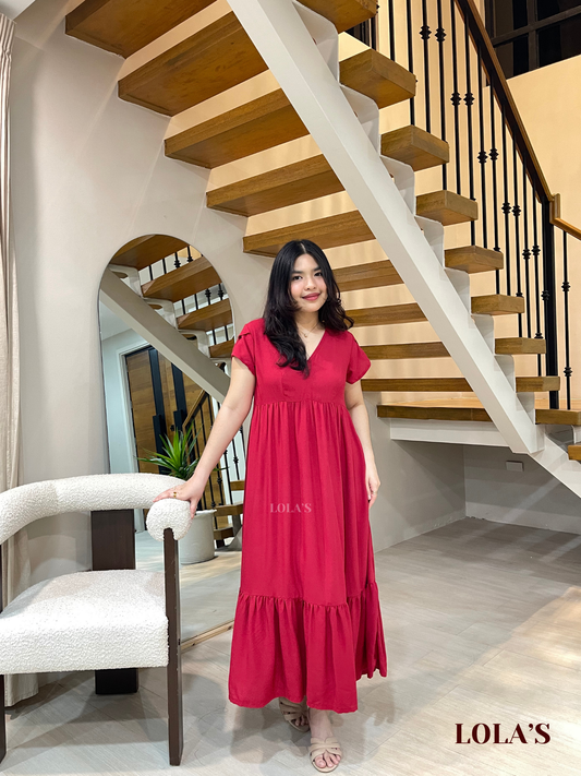 Jane Dress (Red)