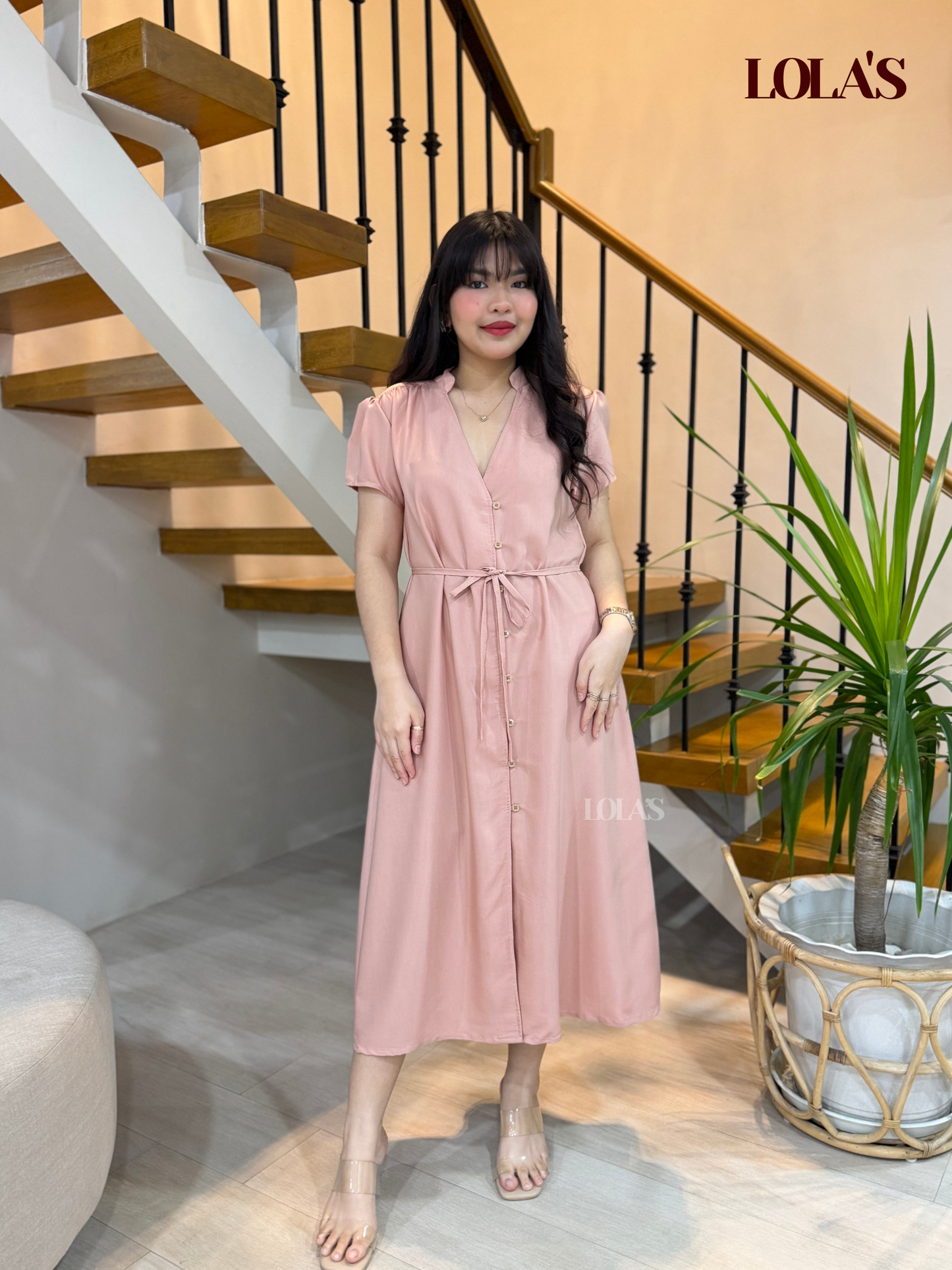 Kyle Dress (Peach)