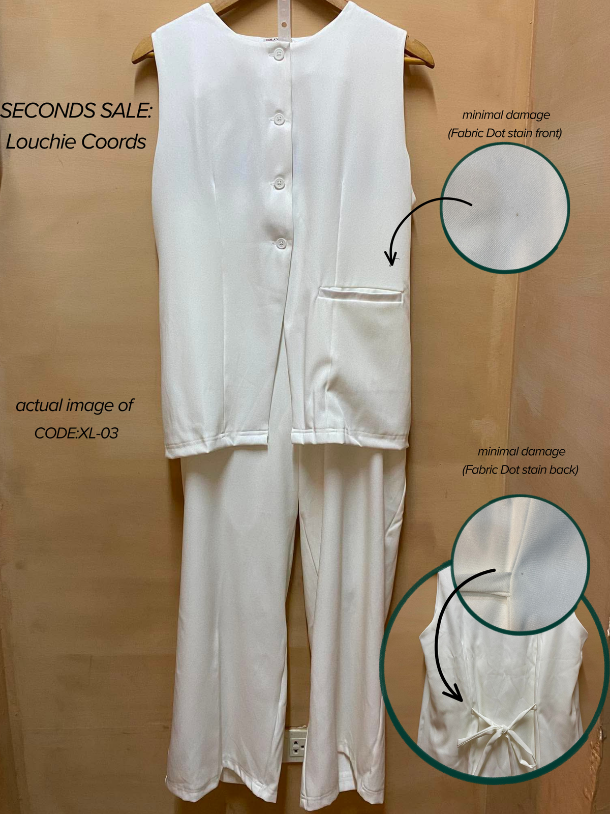 Louchie Coords  (Seconds Sale)