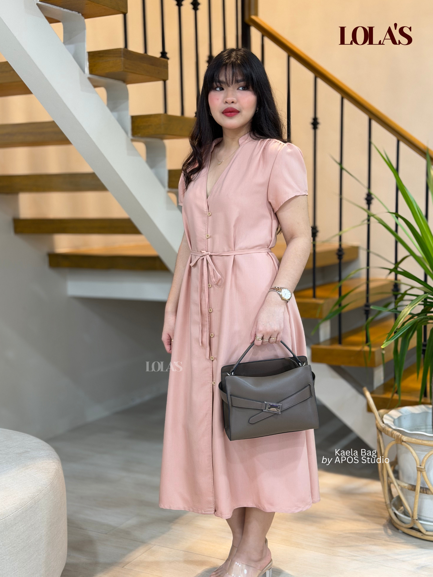 Kyle Dress (Peach)