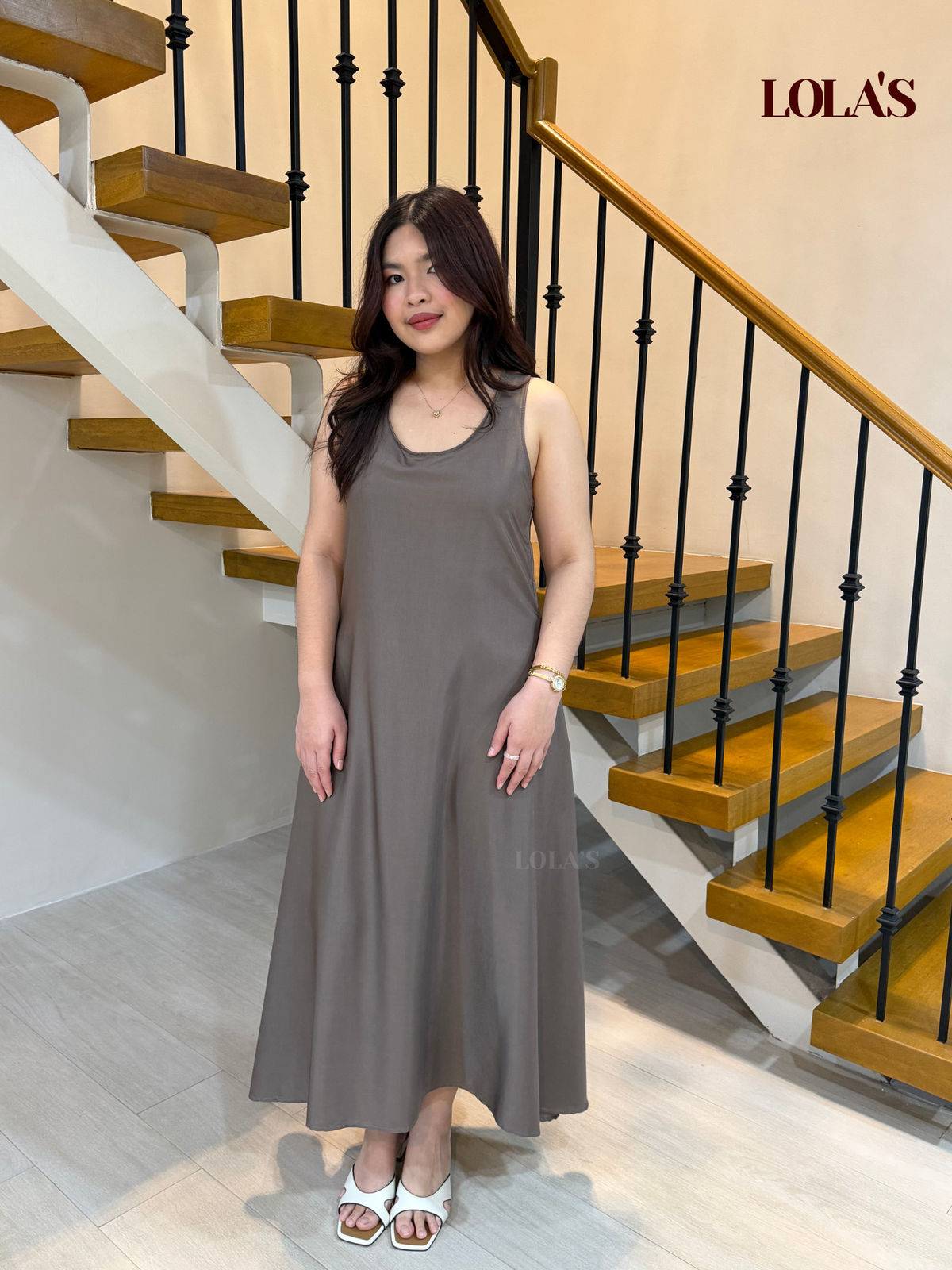 MIranda Dress (Taupe)