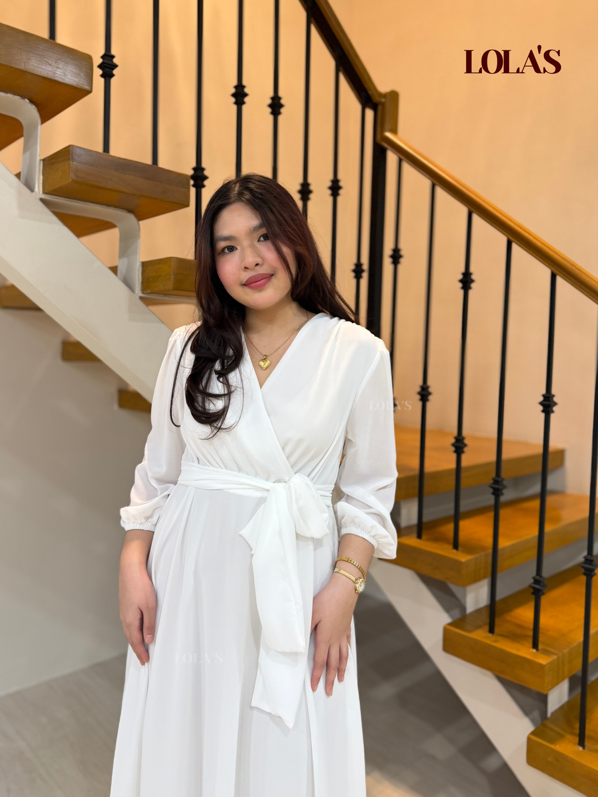 Paula Dress (White)