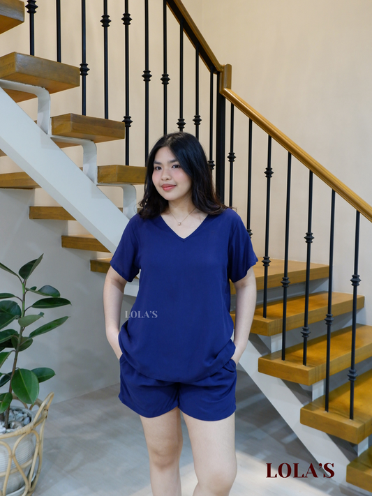 Terno | Loungewear Coordinates (Navy Blue)