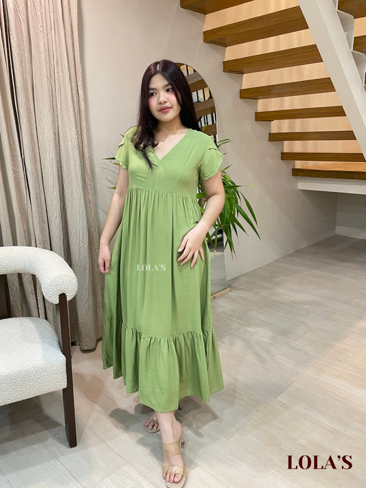 Jane Dress (Matcha)