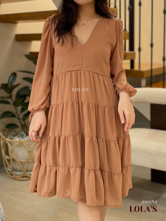 Diana Dress (Mocha)