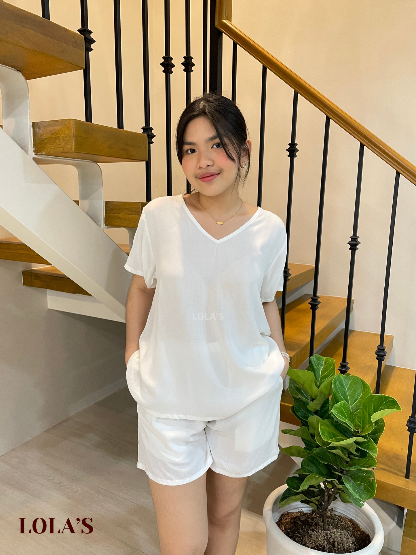 Terno Loungewear Coordinates (White)