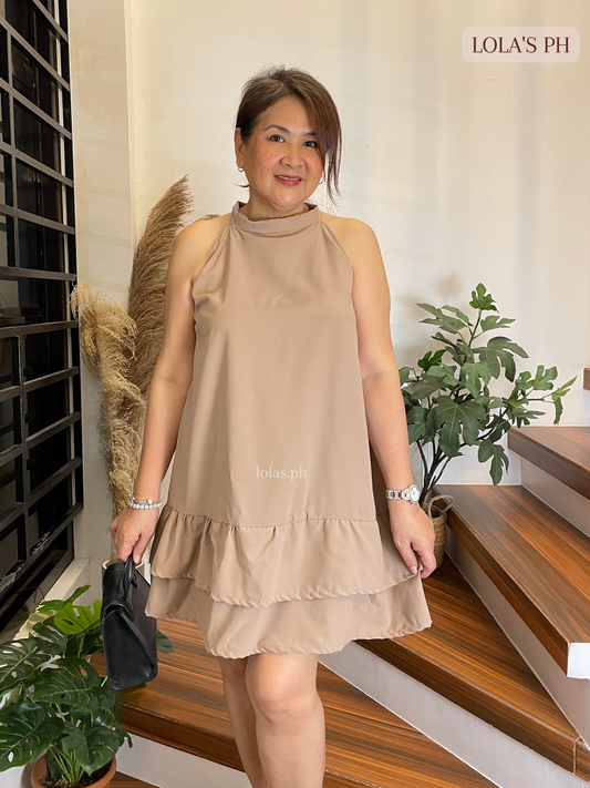 Glenda Dress (Nude)