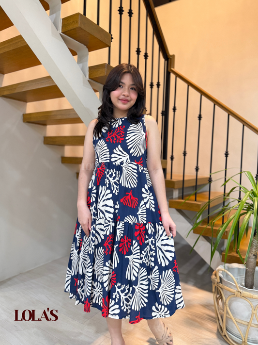 Miles Dress (Blue Reef)