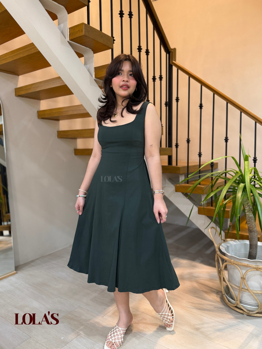Eri Dress (Dark Green)