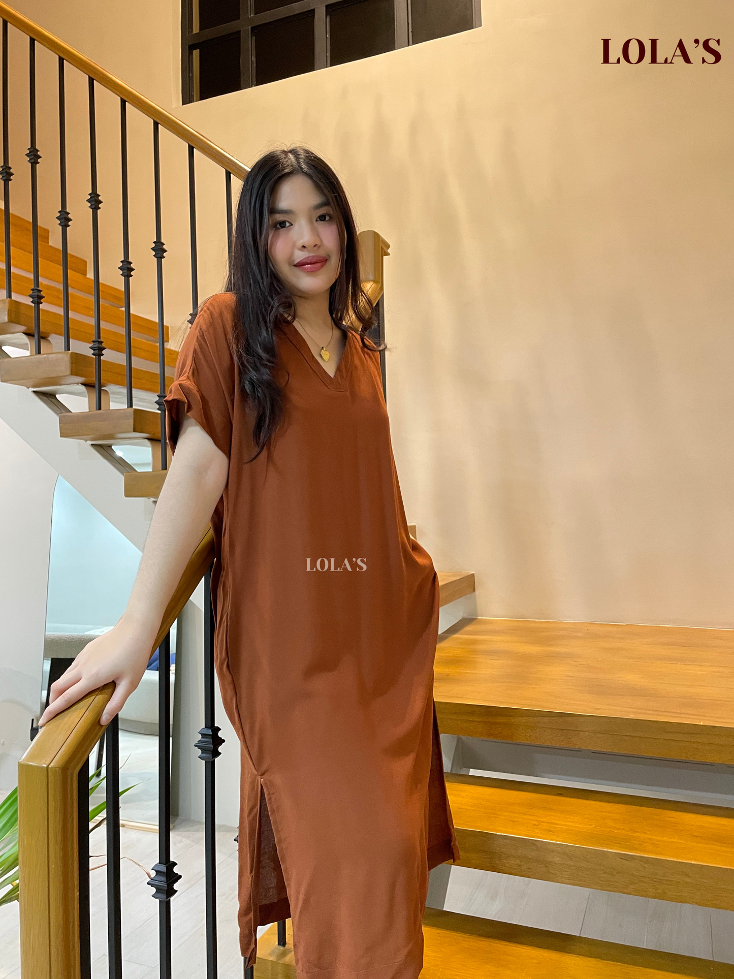 Coco Dress (Brown)