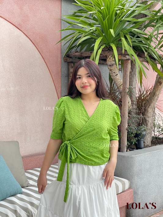 Cersei Top (Apple Green)