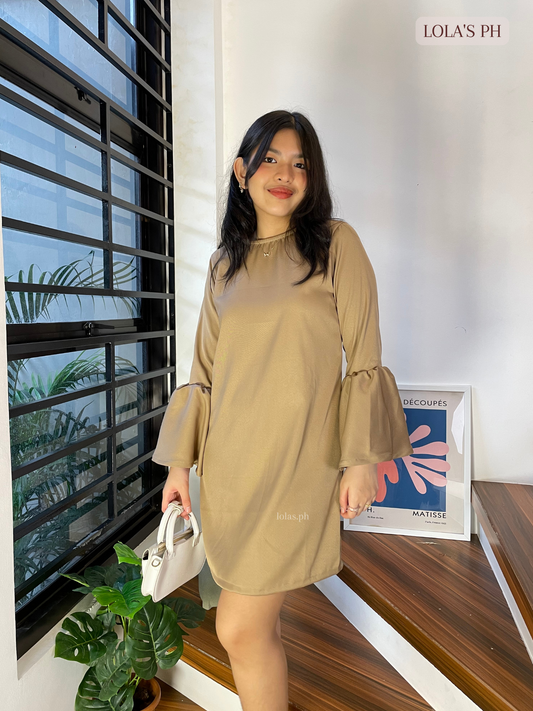 Arielle Dress (Mocha)