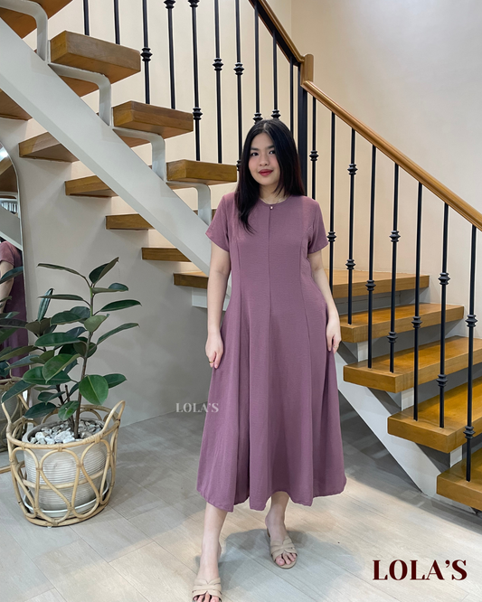 Kathleen Dress (Mauve)