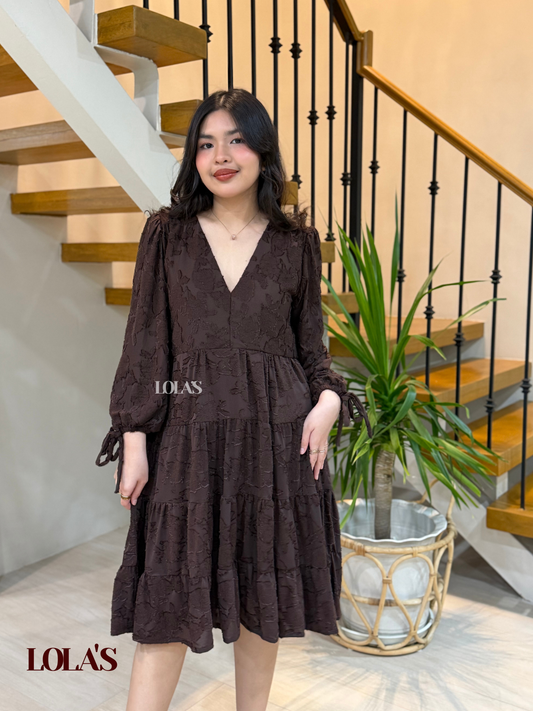 Diana Dress (Dark Choco)