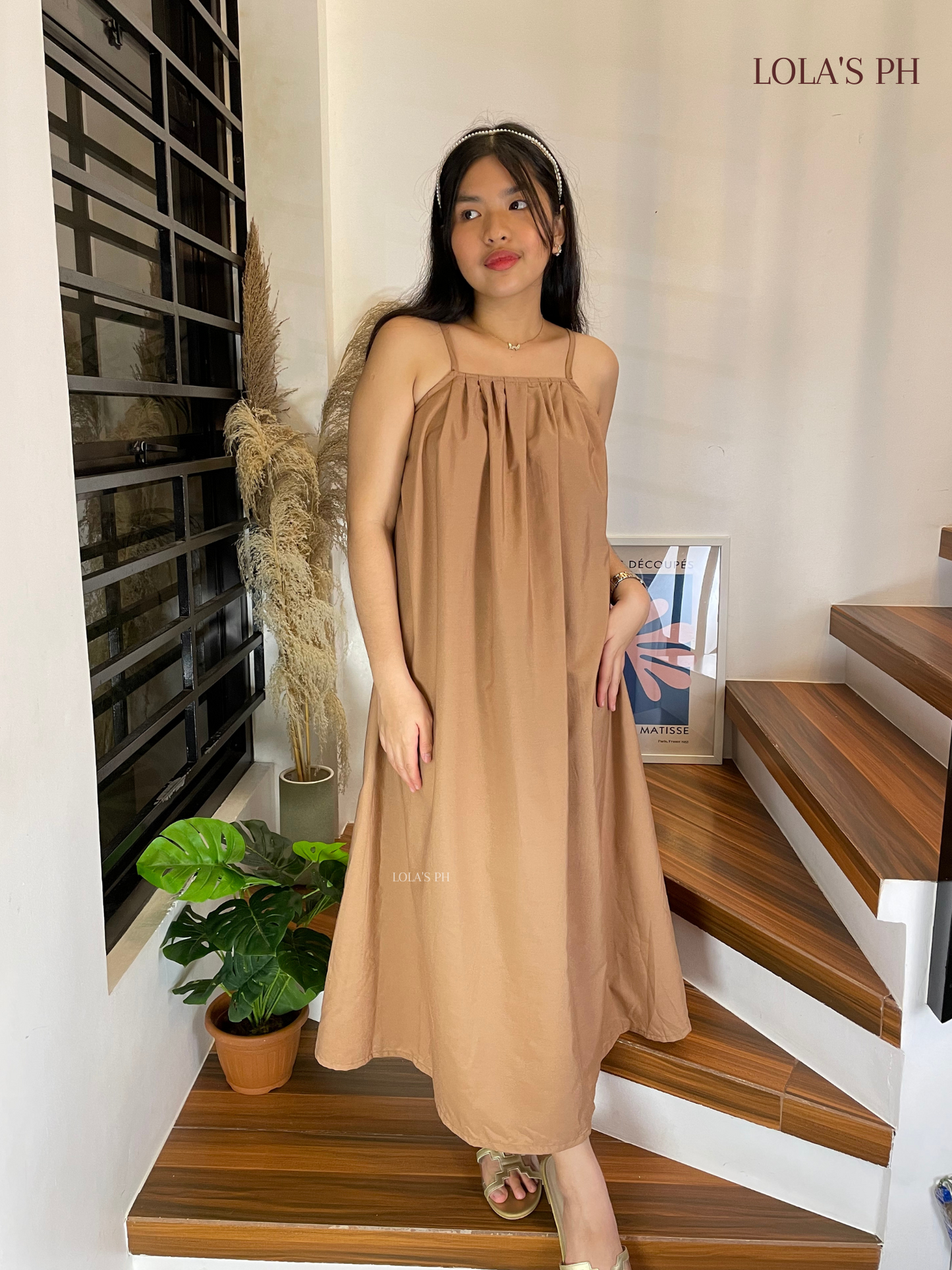 Maggie Dress (Latte)