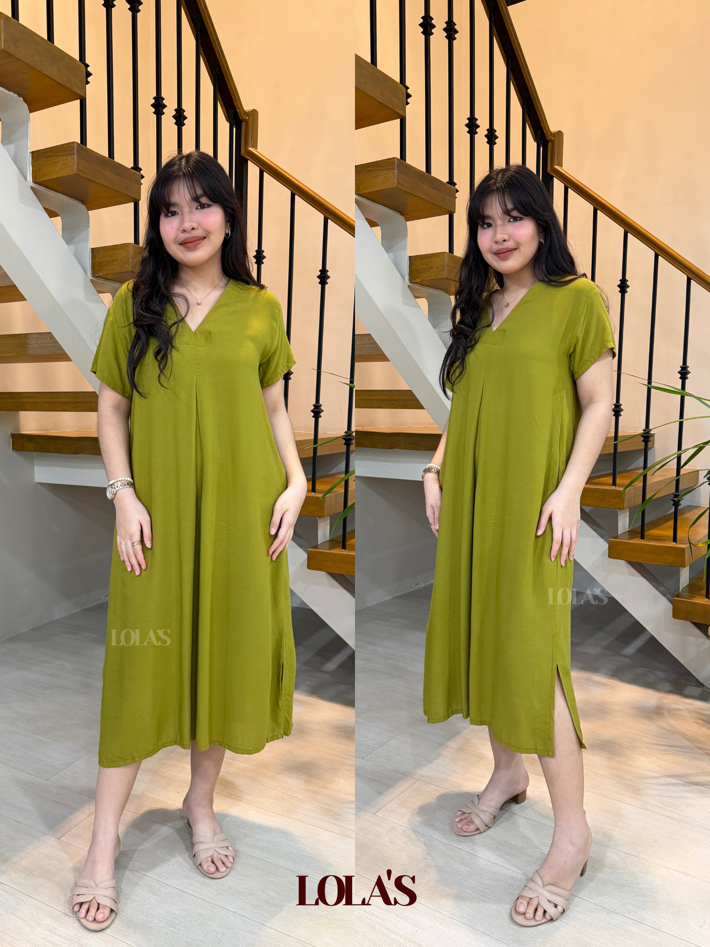Tracy Dress (Olive)