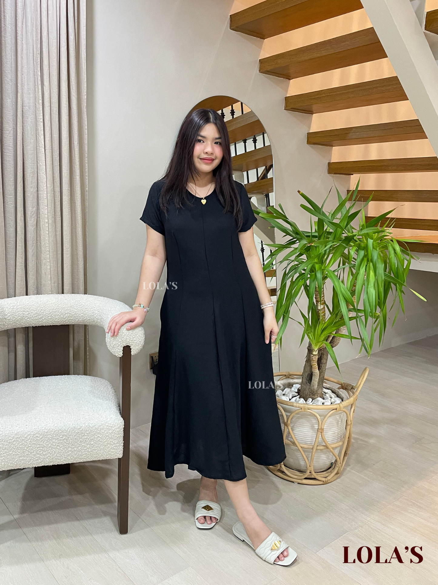 Kathleen Dress (Black)