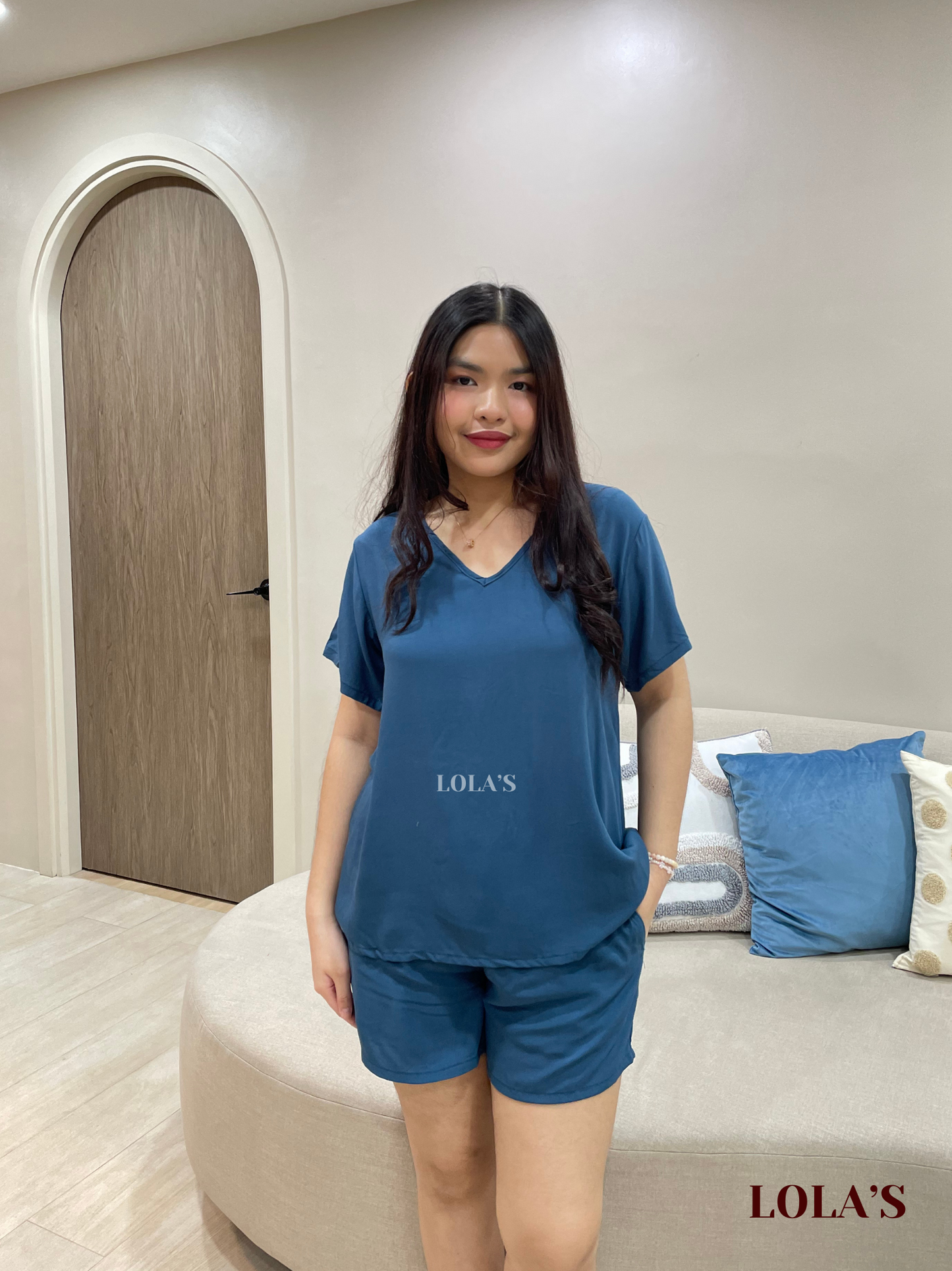 Terno Loungewear Coordinates (Blue Green)