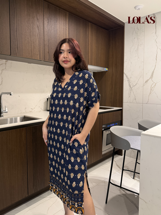 Coco Dress (Indigo Lotus)