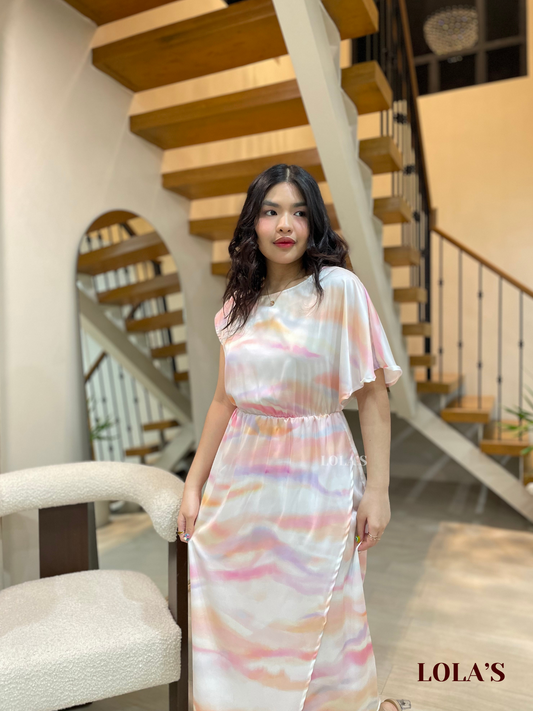 Ollie Dress (Pastel Skies)