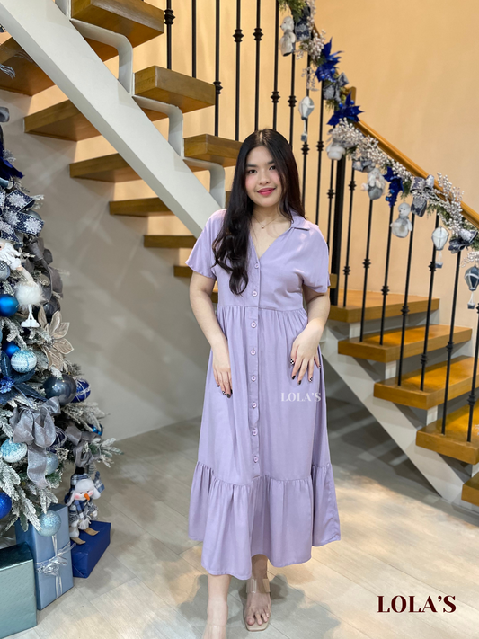 Regine Dress (Pale Purple)