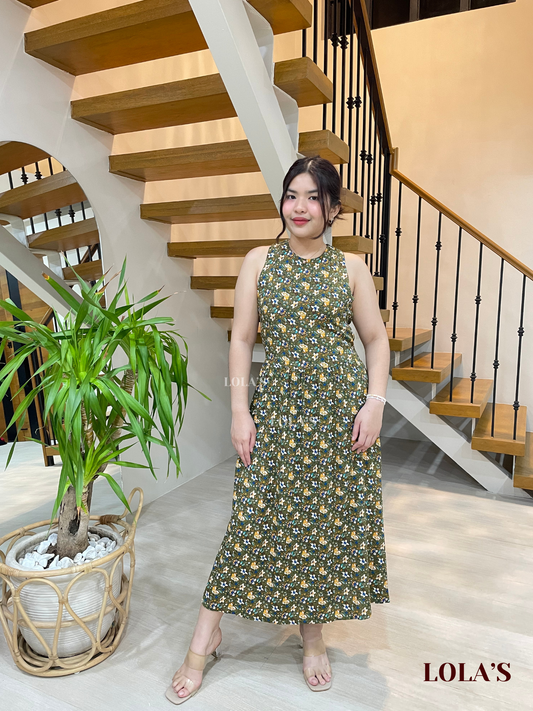 Sarah Dress (Fern Blooms)