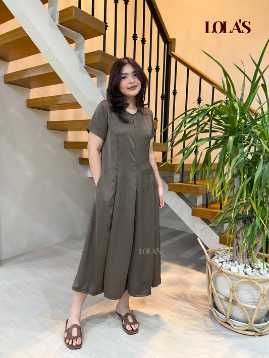 Kathleen Dress  (Espresso)