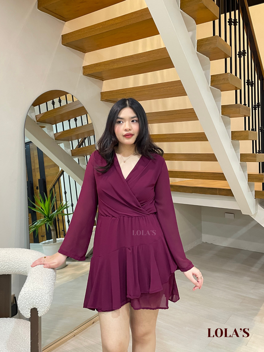 Lana Dress (Wine)