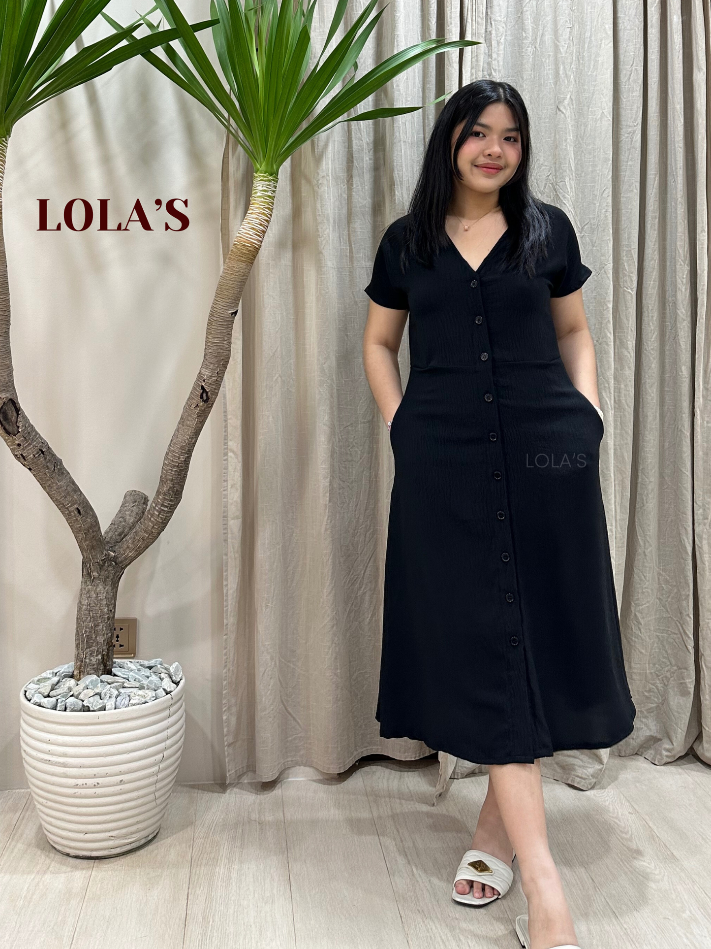 Vina Dress (Black)