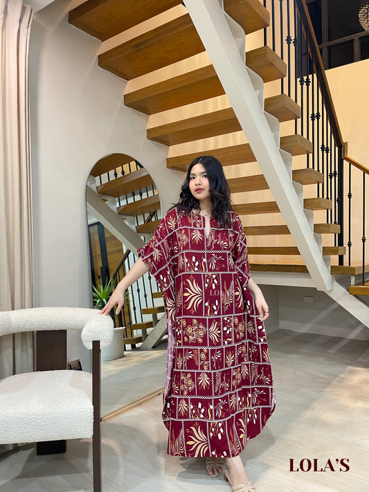 Donya Dress (Tulips And Ferns)