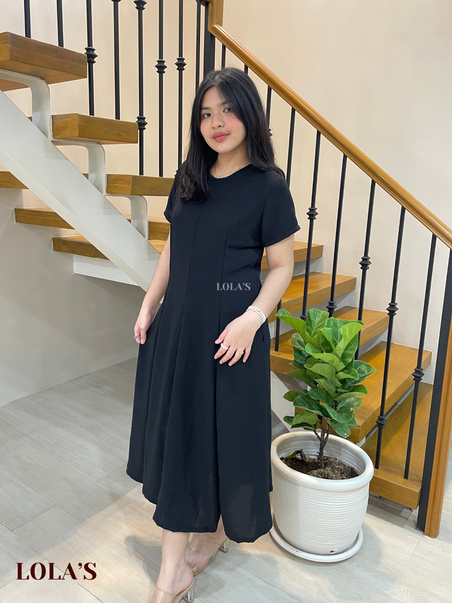 Kathleen Dress (Black)