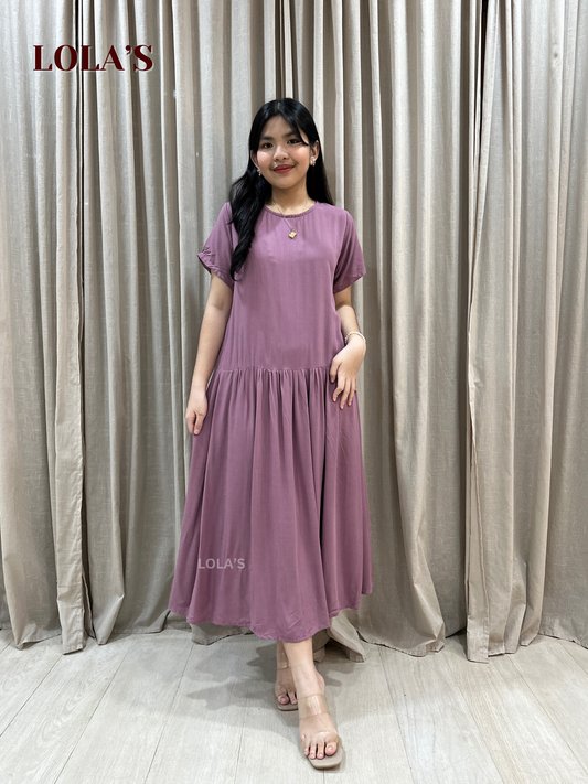 Mina Dress (Mauve)