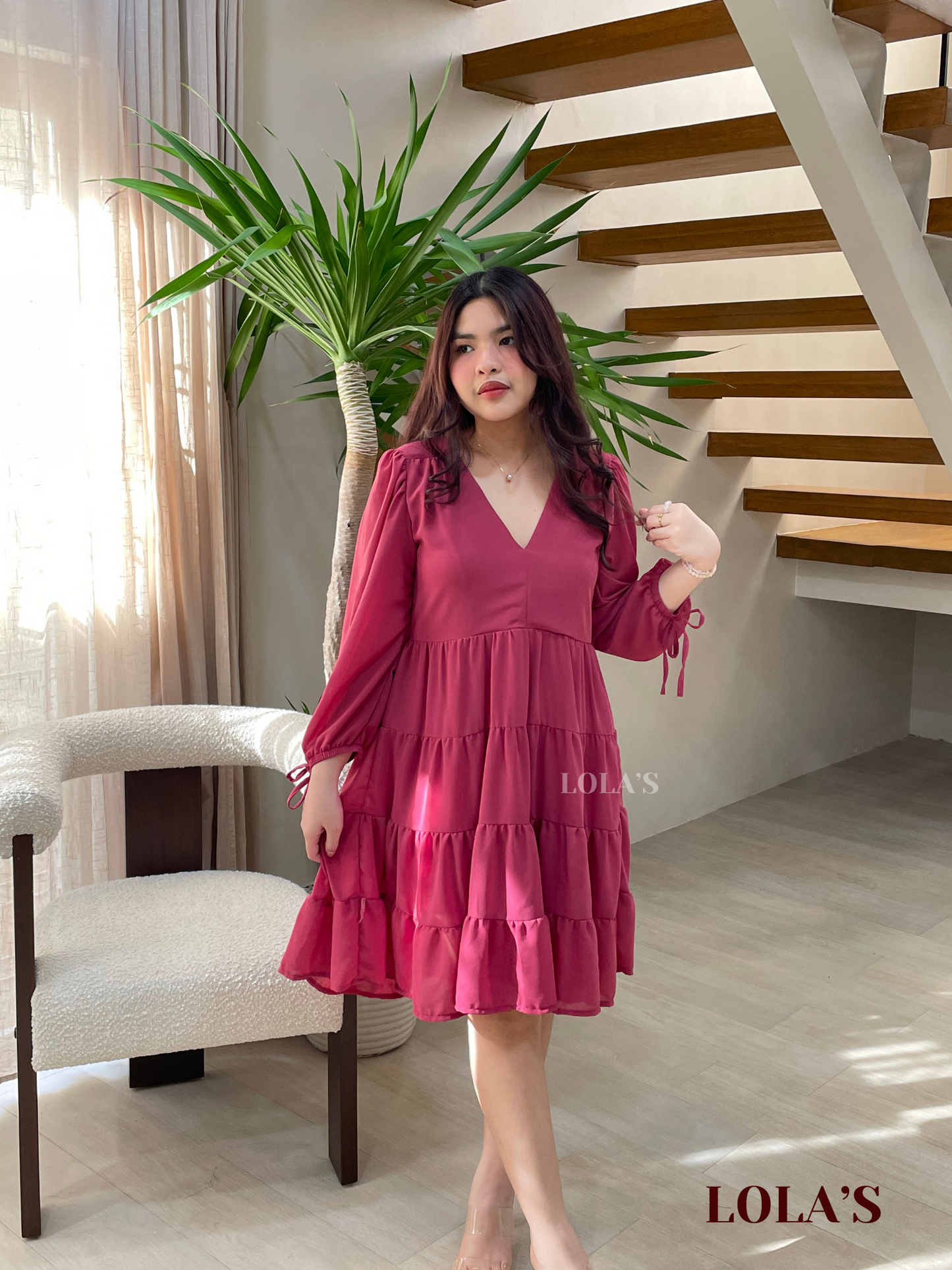 Diana Dress (Plum)