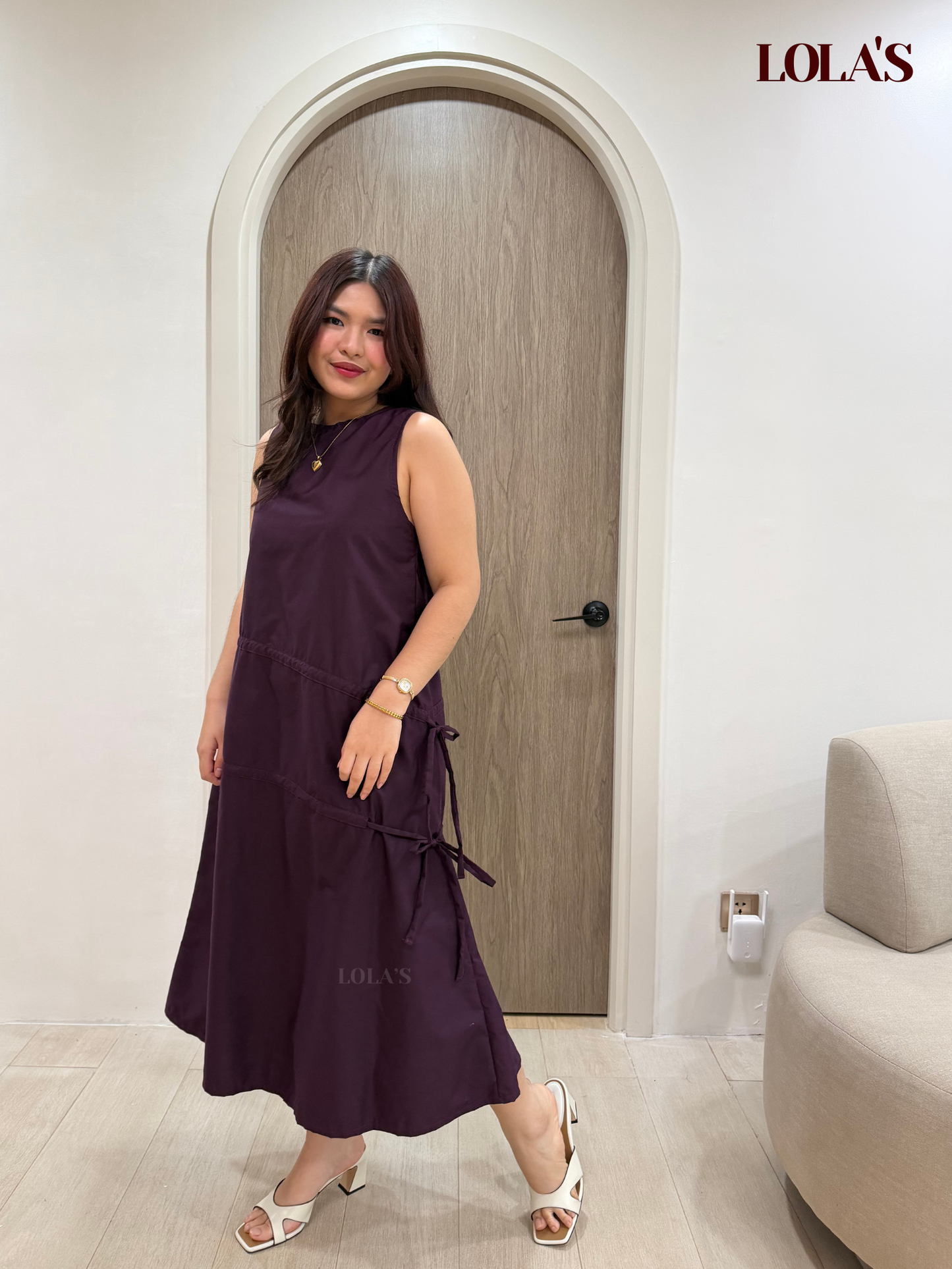 Charity Dress (Dark Purple)