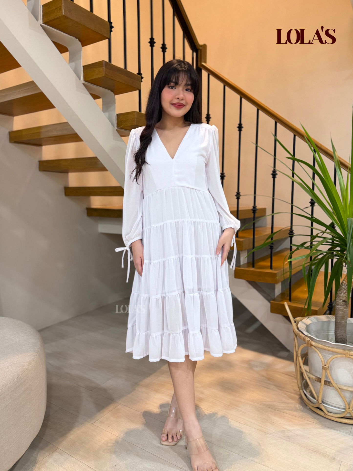 Anna Dress (White)