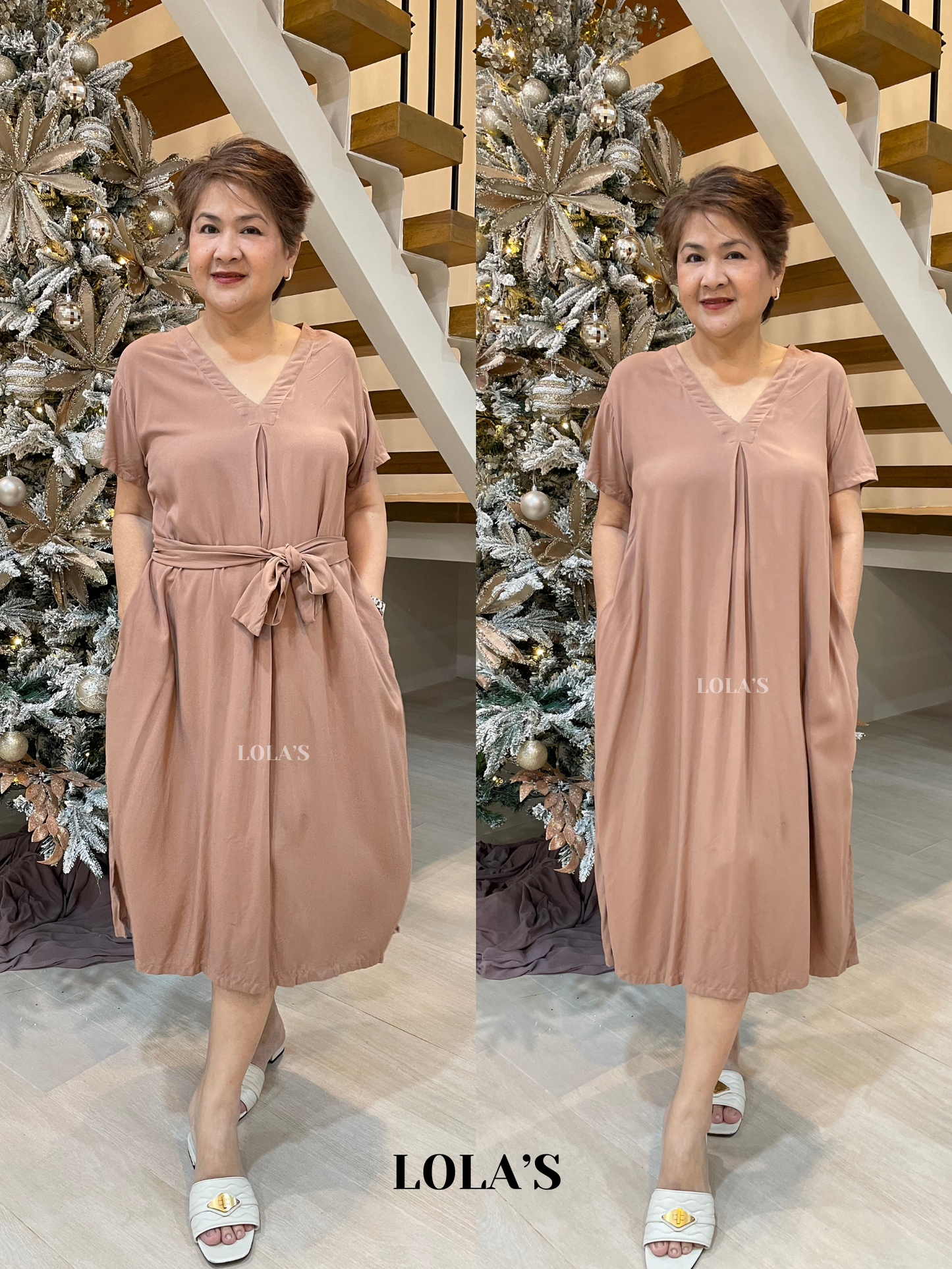 Tracy Dress (Nude)