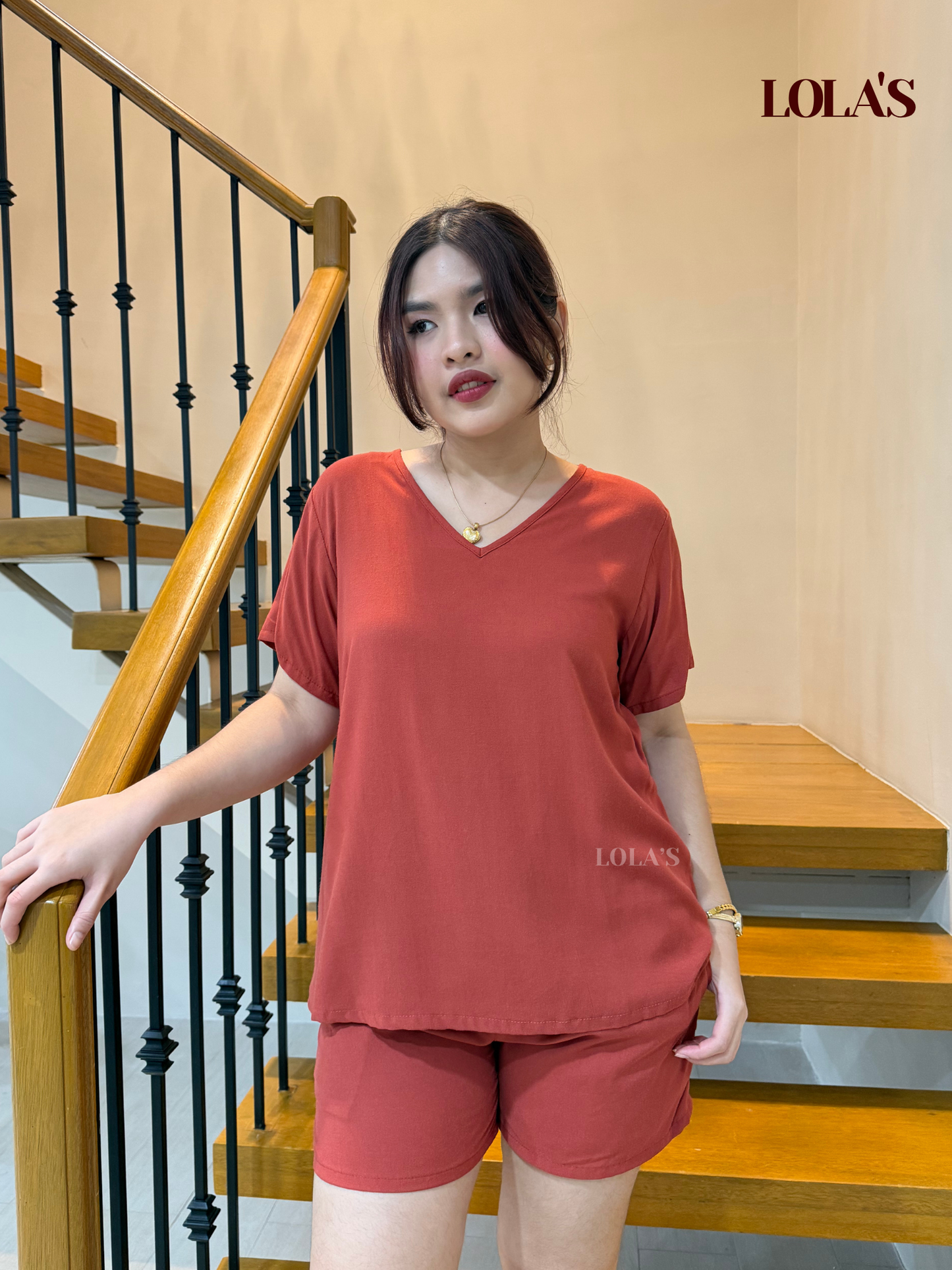 Terno | Loungewear Coordinates (Rust)