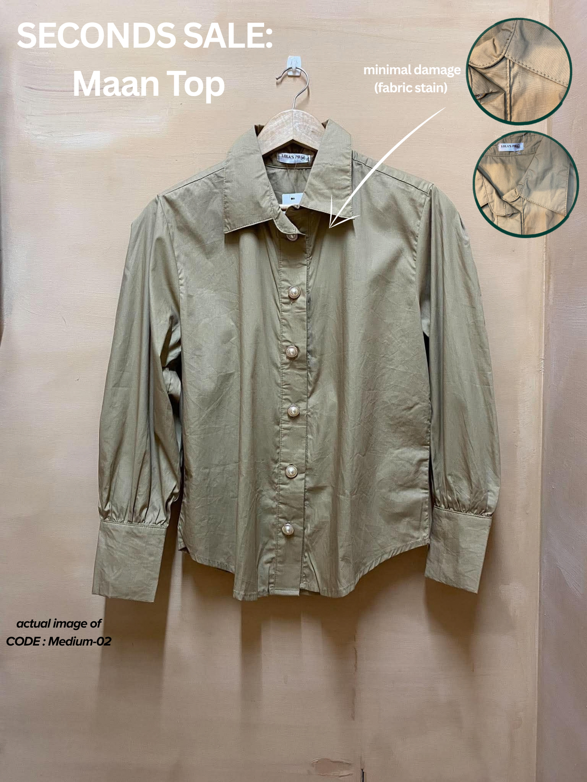 Maan Top  (Seconds Sale)