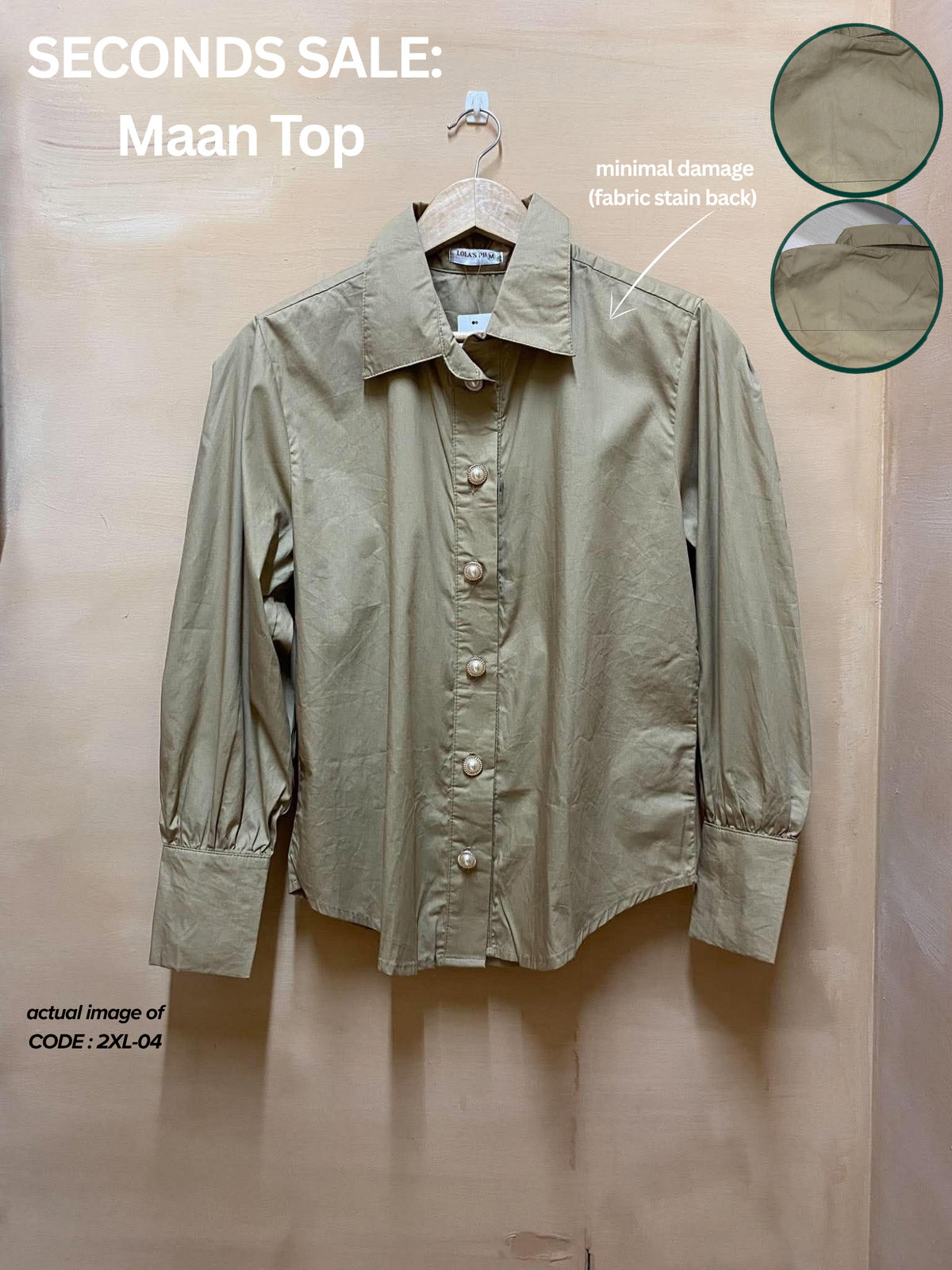 Maan Top  (Seconds Sale)