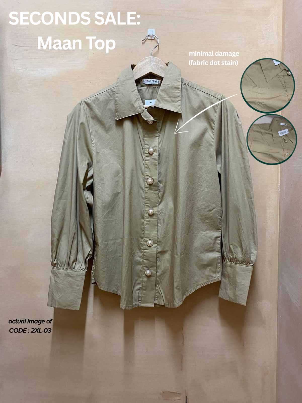 Maan Top  (Seconds Sale)