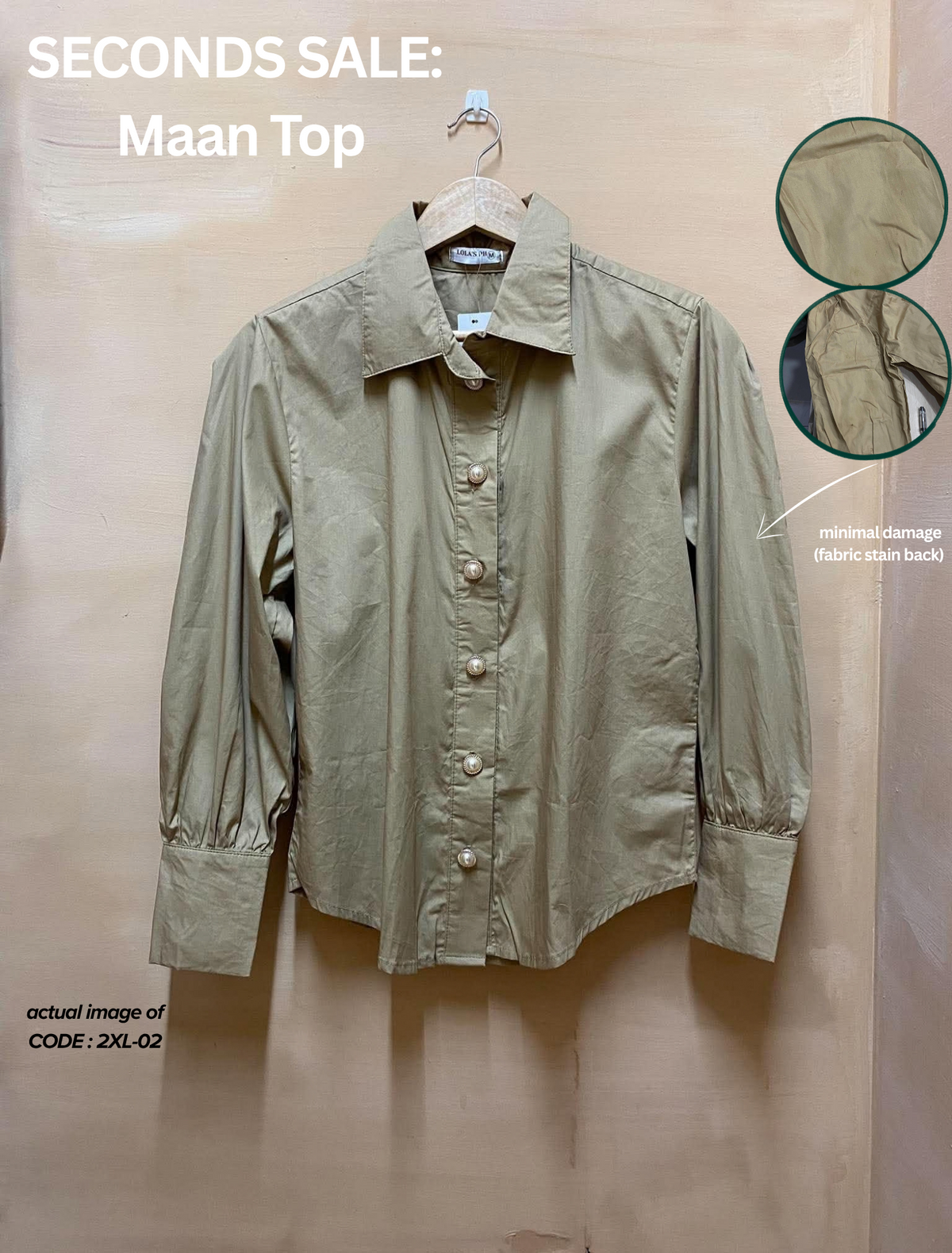 Maan Top  (Seconds Sale)