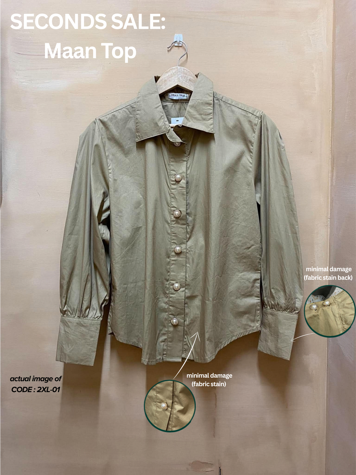 Maan Top  (Seconds Sale)