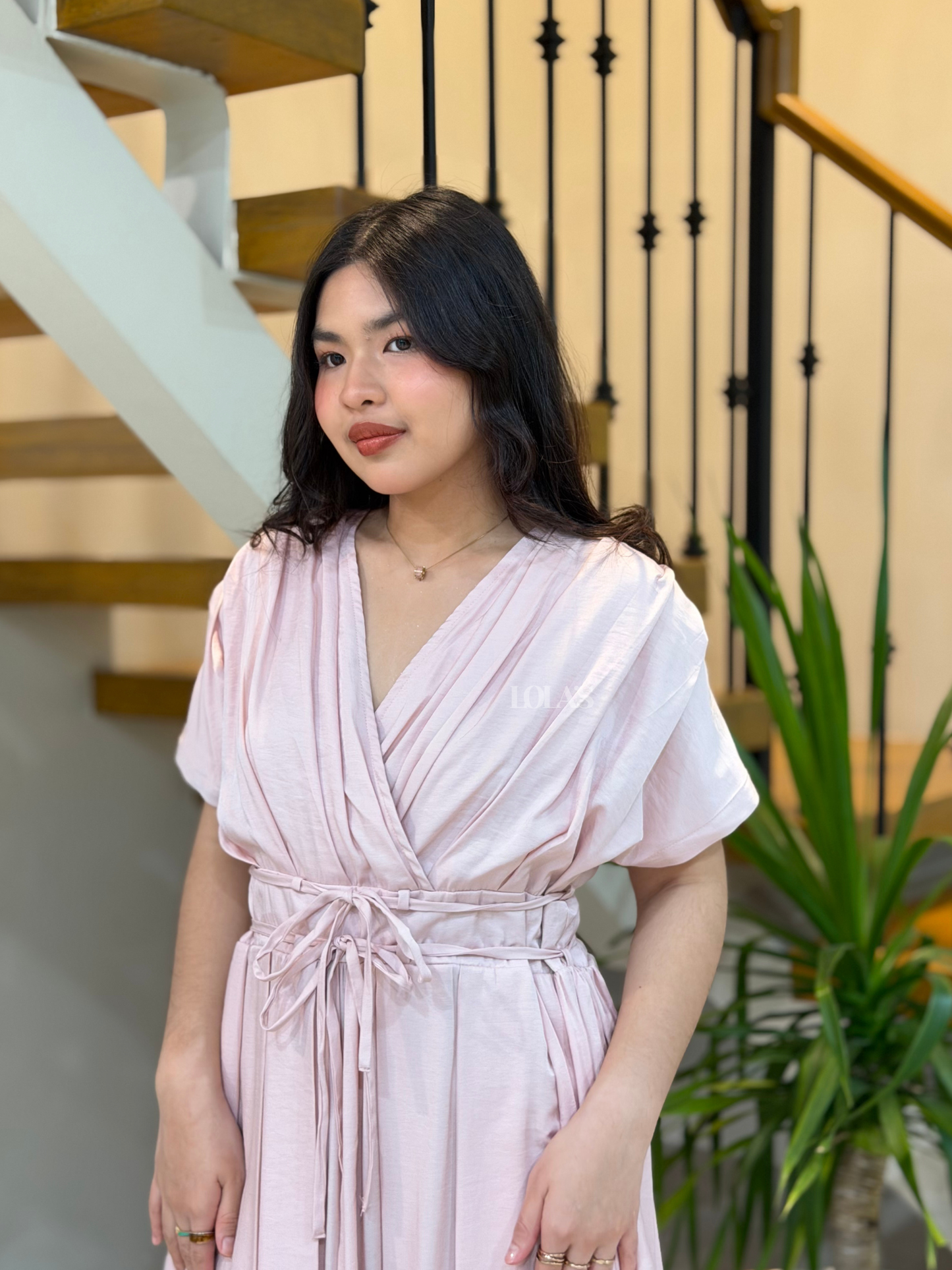 Kaye Dress (Dusty Rose)