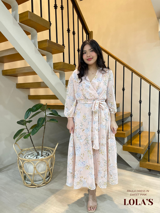 Paula Dress (Sweet Pink)